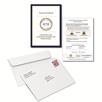 RTB Invite & Envelope + Mailing Mar 2025