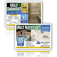 Ugly Shower_Bath 6.25x9 EDDM Postcard 